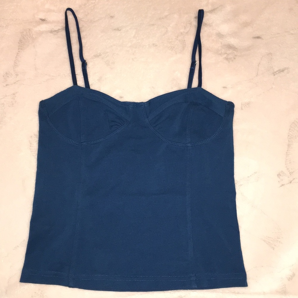cute tank top with front detail